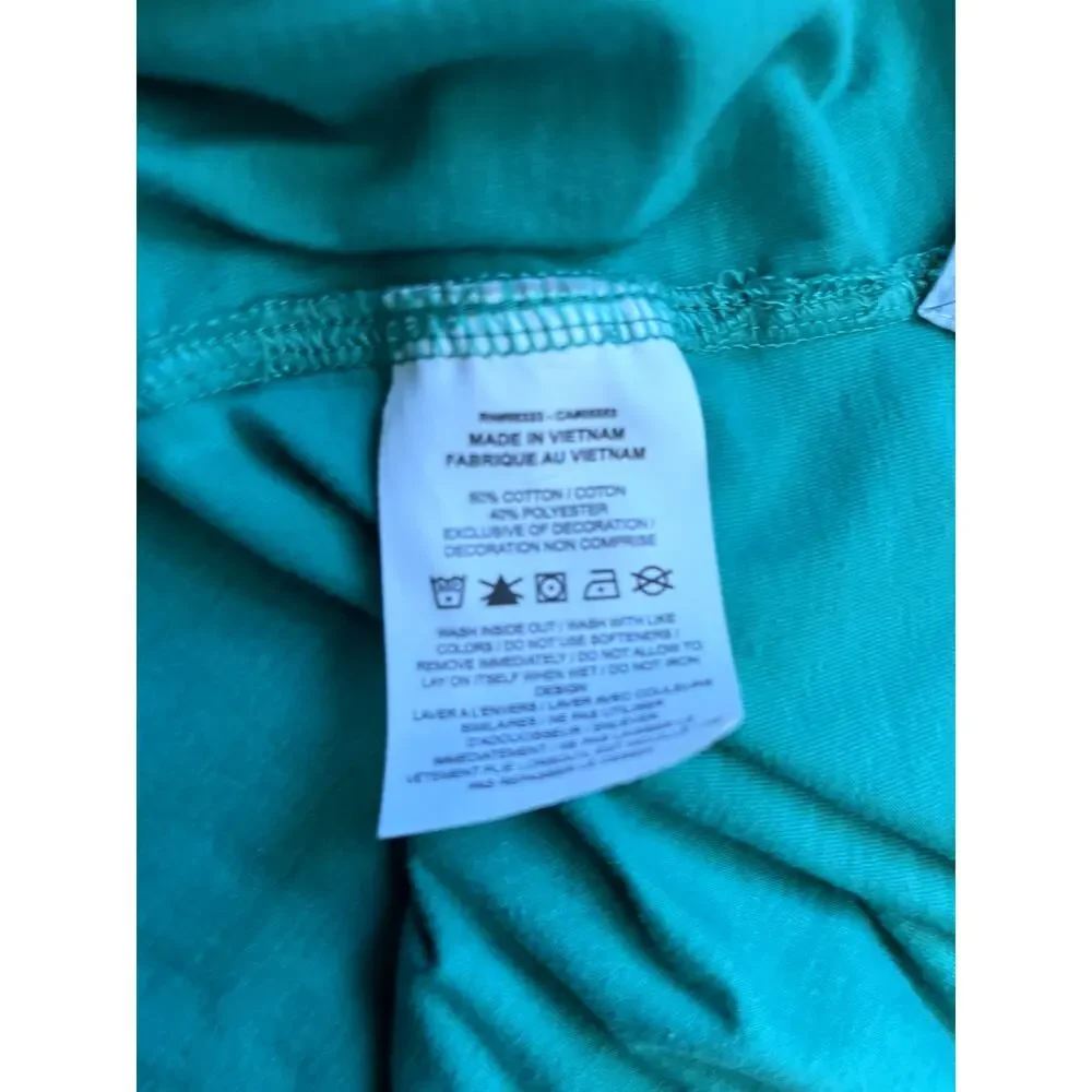 Men's Green Colorblock Nike Polo Shirt XXL